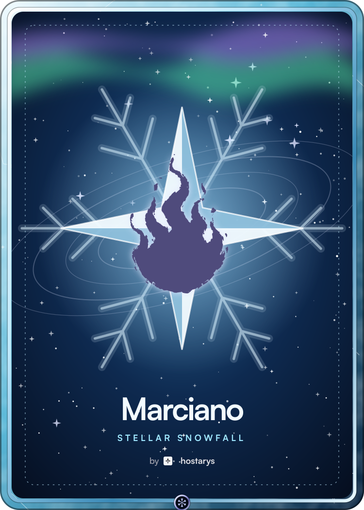 Stellar Snowfall expansion card back